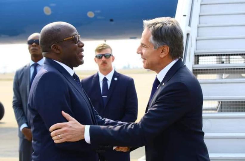 Accueilli au pied de l’avion par le VPM des Affaires étrangères 