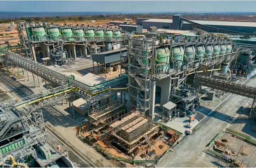 Usine Kamoa Copper dans le Lualaba