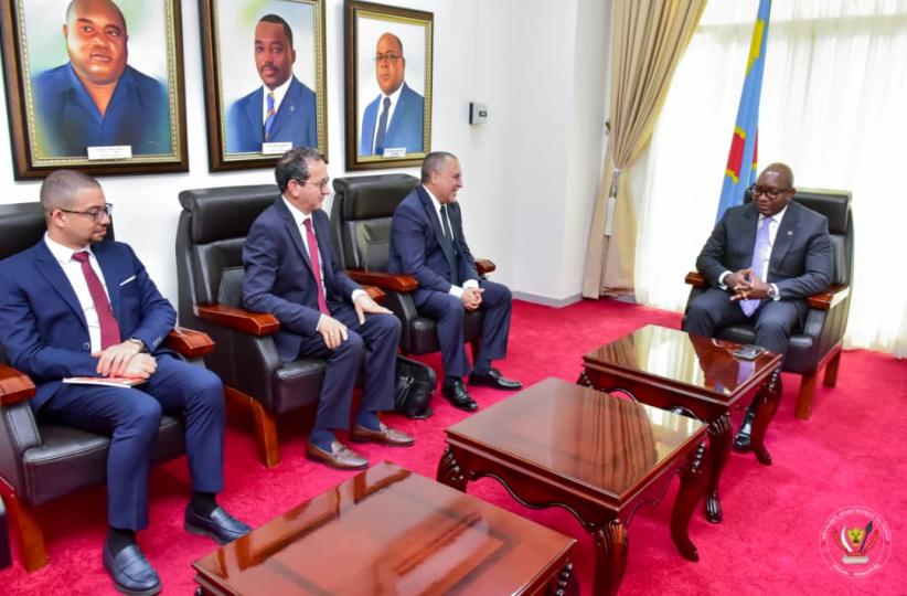 Le Premier Ministre Sama Lukonde a reçu en audience l'Ambassadeur tunisien 