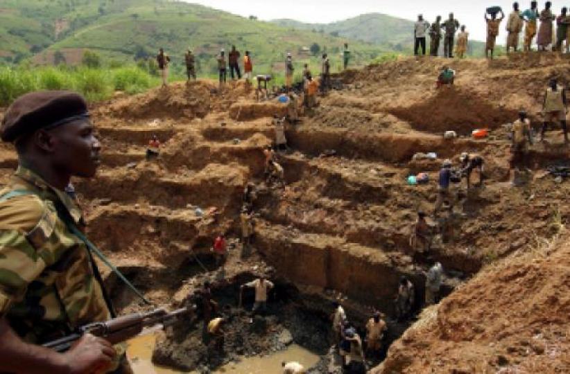 Une carrière minière. Photo d'illustration