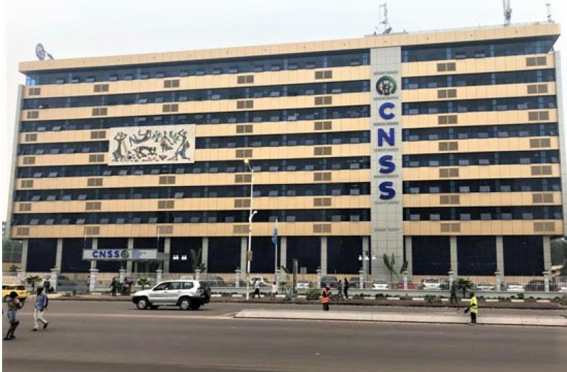Le siège de la CNSS à Kinshasa