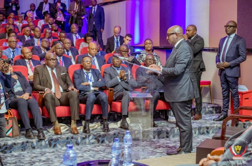 C'est le Premier Ministre Sama Lukonde qui a ouvert les travaux 