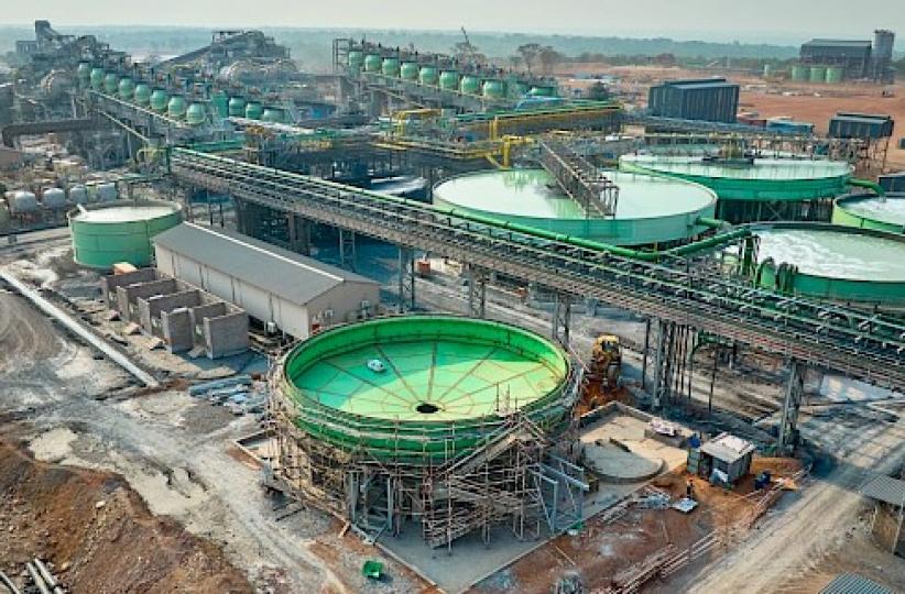 L'usine de Kamoa-Kakula dans le Lualaba