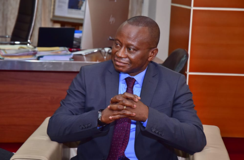 Chérubin Okende, ministre des Transports démissionnaire 
