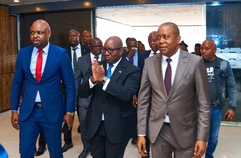 Le Premier Ministre a effectué une visite  à la CENI