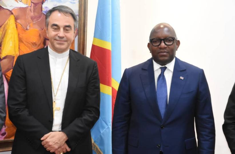 Le Premier Ministre Sama Lukonde a fait le point des préparatifs avec le Nonce apostolique 