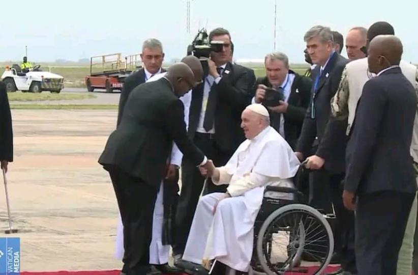 Le séjour à Kinshasa du Souverain pontife démarre ce mardi jusqu'à vendredi 3 janvier 2023