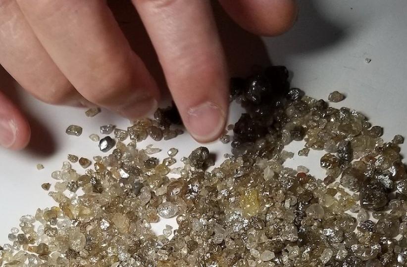 Les diamants super profonds ont été trouvés en Guinée 