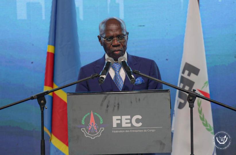 Le président de la FEC Albert Yuma