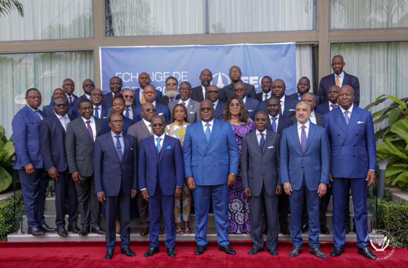 Le président de la République a été l'invité d'honneur du patronat congolais à la cérémonie d'échanges de voeux