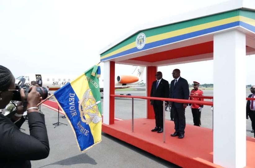 Le PM Sama Lukonde a été accueilli par son homologue gabonnais 