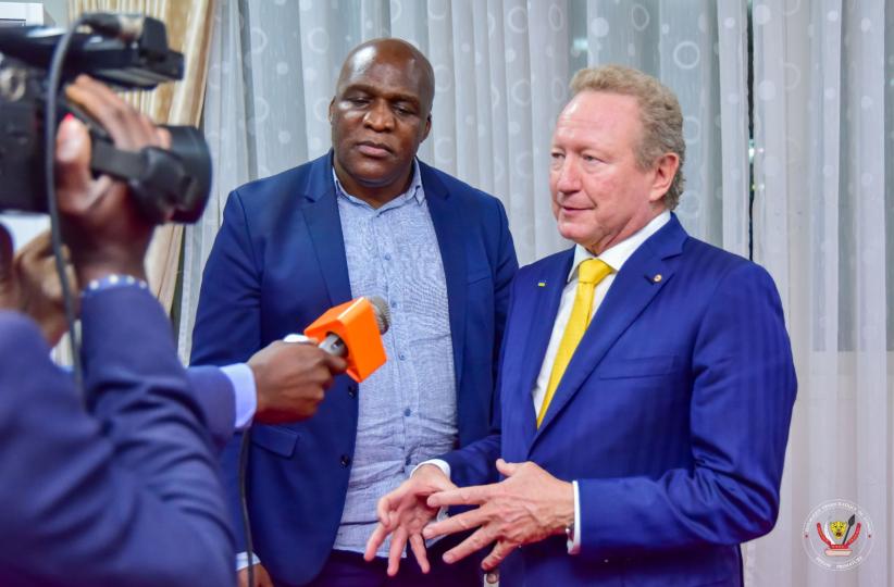 Le Premier Ministre a reçu le charman de cette firme 