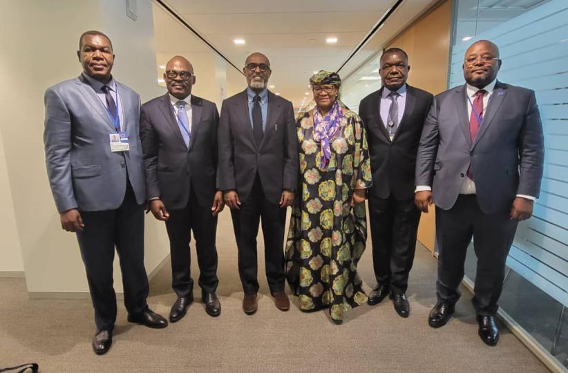 La RDC est représentée par les ministres des Finances et du Budget et par la Gouverneure de la BCC
