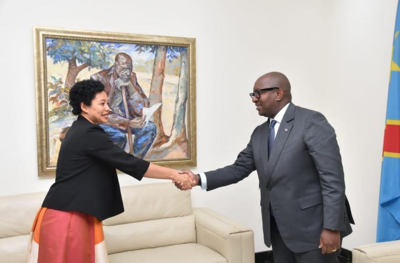 Cette délégation a été conduite par la Directrice des Politiques publiques pour l'Afrique 