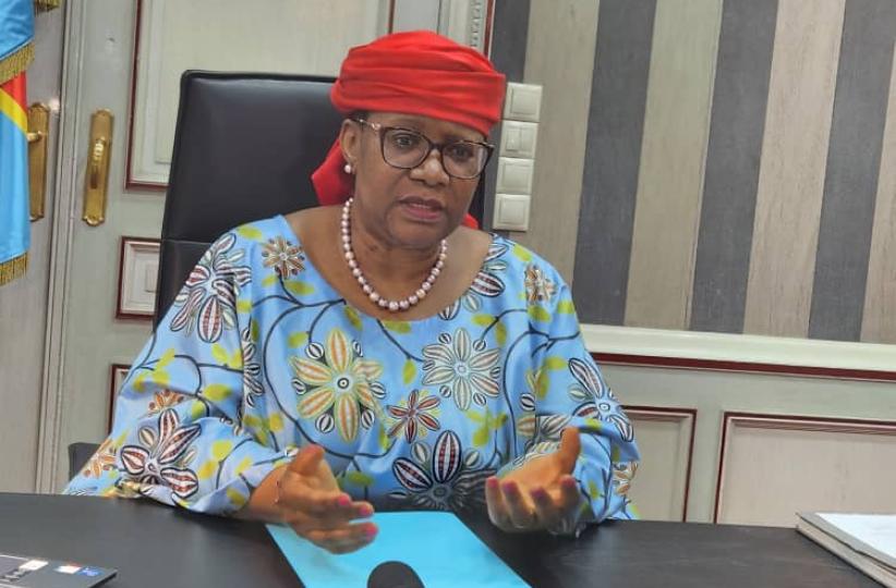 Mme Malangu Kabedi, Gouverneure de la Banque Centrale du Congo 