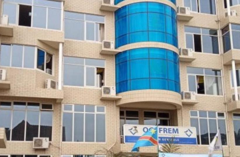 Le siège de l'OGEFREM à Kinshasa