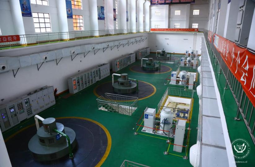 La Centrale de Busanga dispose de 4 turbines de 60MW chacune