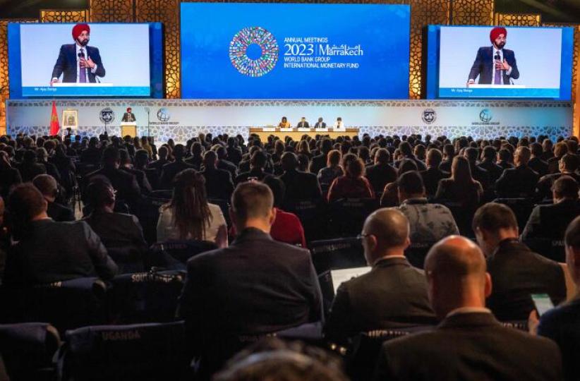 Les assemblées annuelles de ces institutions financières se tiennent du 9 au 15 octobre 2023 à Marrakech, au Maroc