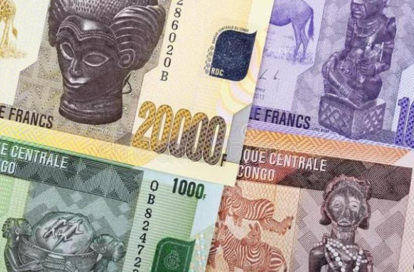 La monnaie nationale,  le franc congolais 