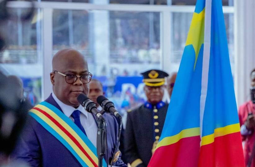Félix Tshisekedi à la prestation de serment 