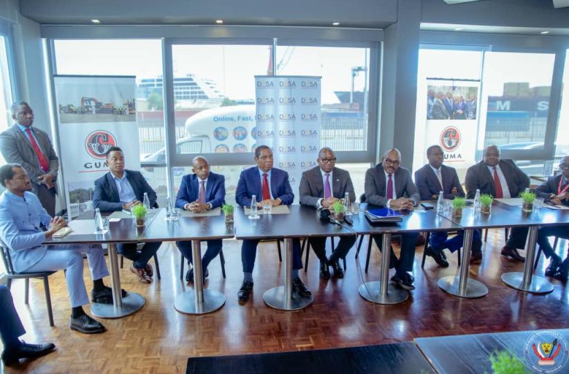 Le Premier Ministre Sama Lukonde a présidé la cérémonie de signature de ce contrat à Cape Town 