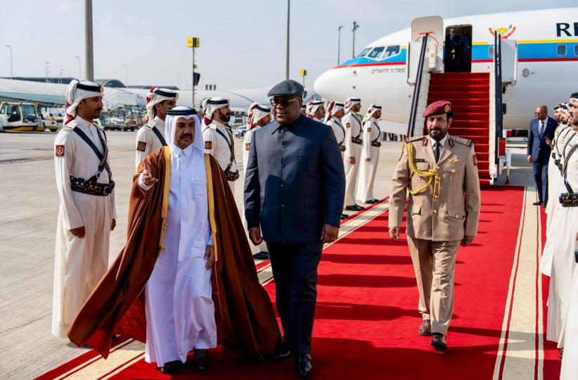 Le chef de l'Etat effectue une visite de travail de 48 heures au Qatar