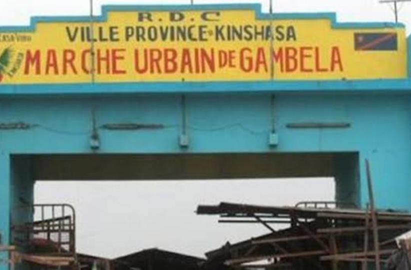 Marché Gambela de Kinshasa