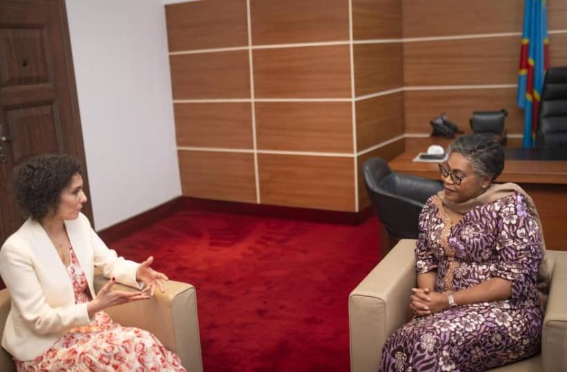La Première Ministre Judith SUMINWA s'est entretenue avec la ministre belge des Affaires Étrangères 