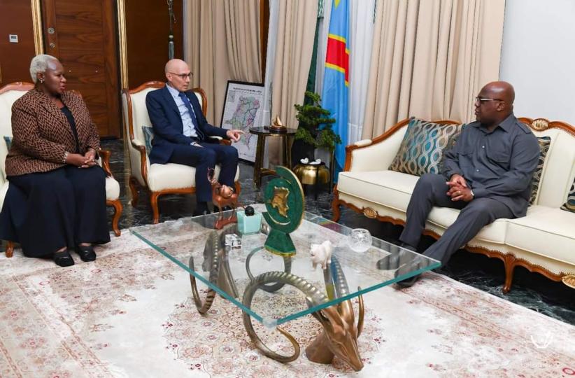 Le Président de la République a reçu en audience Volker Turk conduit par Bintou Keita 