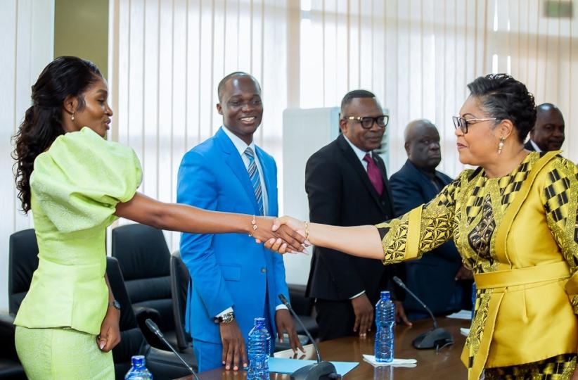 Le Conseil National de la Jeunesse  a été reçue en audience par la Première ministre Judith Suminwa 