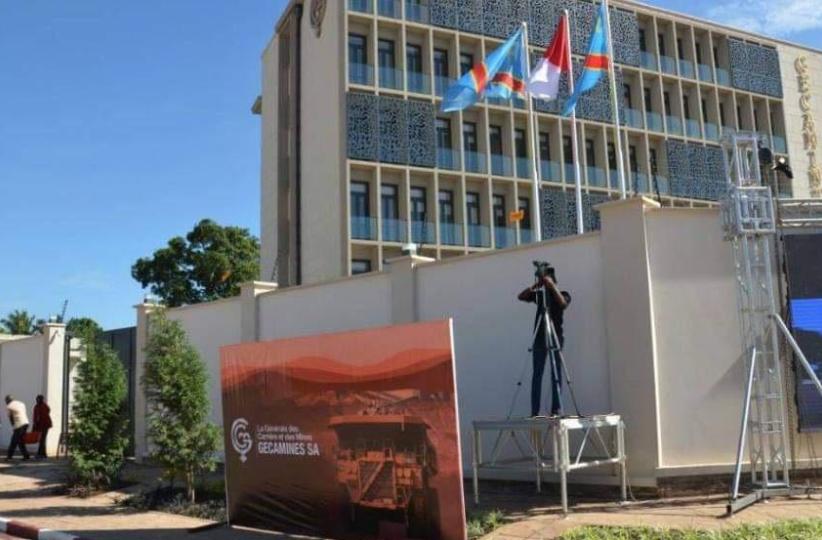 Le siège de la Gécamines à Lubumbashi