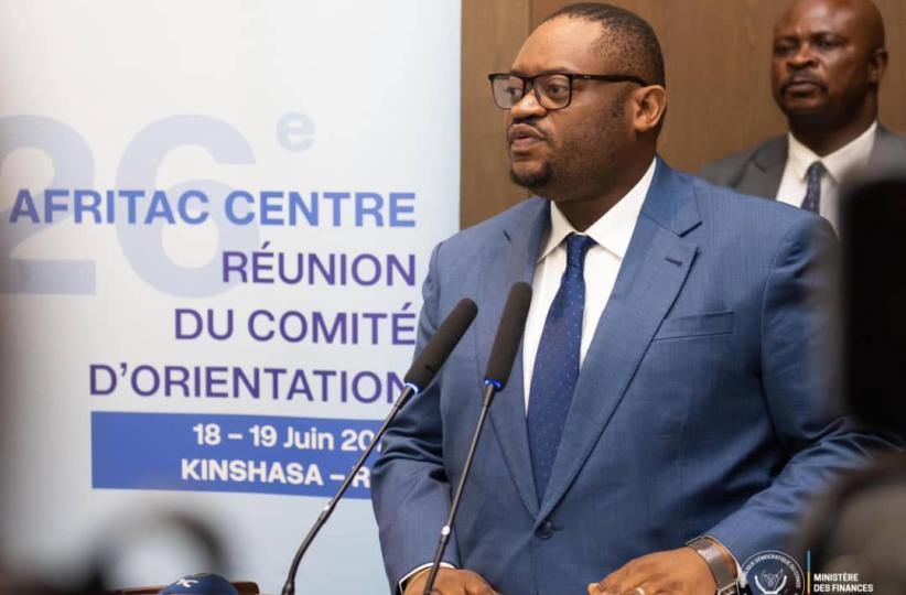 Le ministre des Finances Doudou FWAMBA