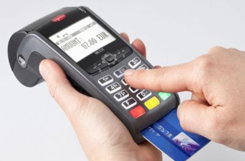 Un Terminal de paiement électronique, appelé TPE