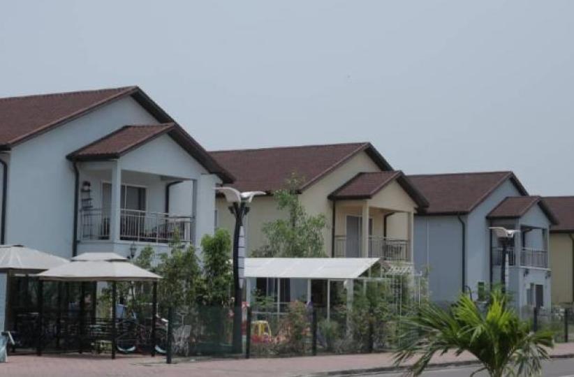 Vue de la Cité du Fleuve de Kinshasa