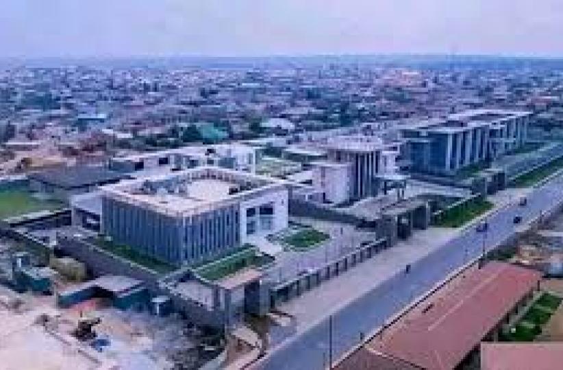 Une vue de la ville de Kolwezi
