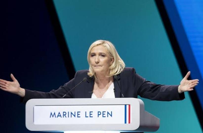 Le Pen. Photo droits tiers. 