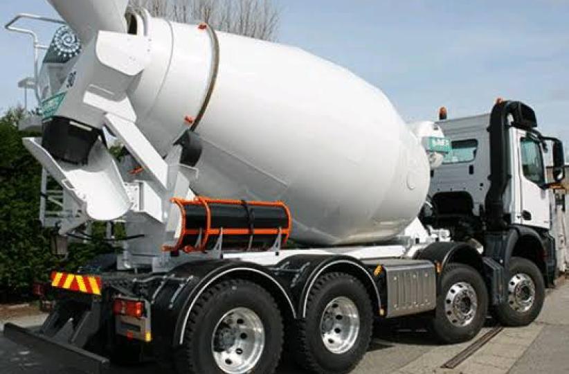 Camion malaxeur. Photo d'illustration. Droits tiers 
