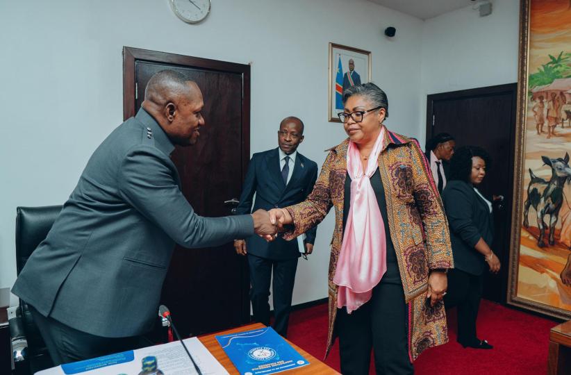 Judith Suminwa et Jules Alingete