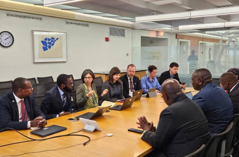 Echanges entre Augustin Kibassa Maliba et des représentants de la Banque mondiale à Washington 