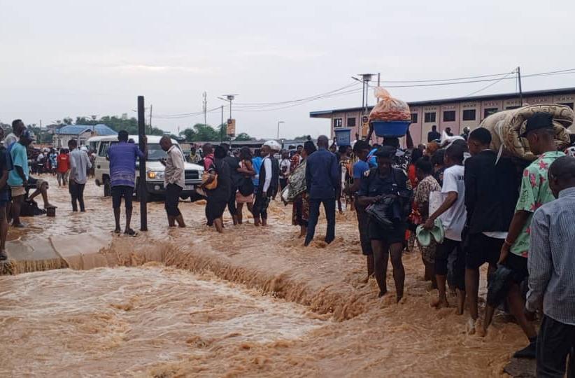 Les inondations à Kinshasa
