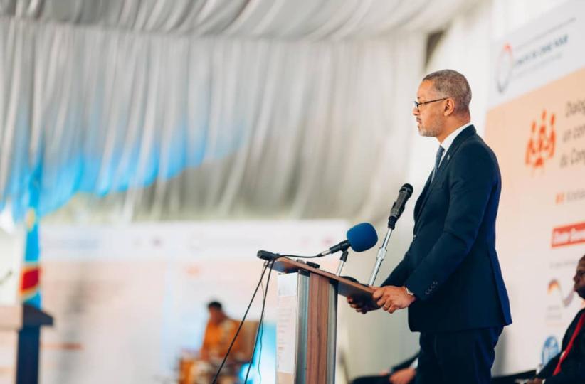 Kizito Pakabomba, ministre congolais des mines 