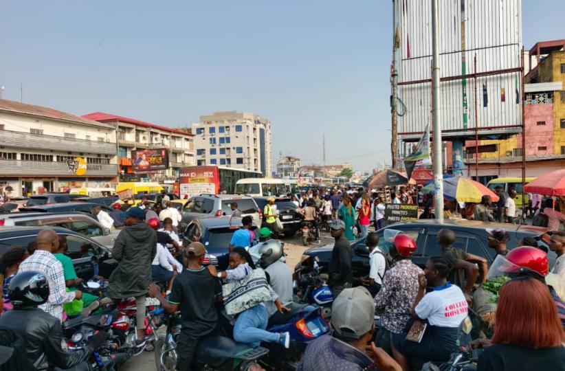 La population à Kinshasa. Photo Deskeco