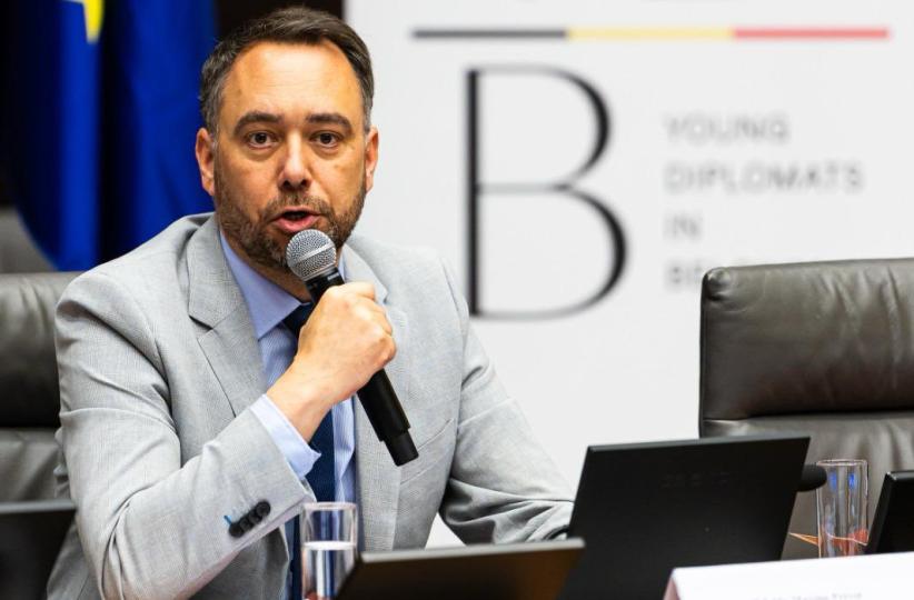 Maxime Prevot, ministre belge des affaires étrangères 