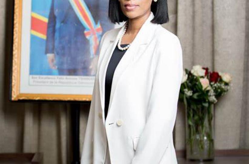 O'Neige N'sele, vice-ministre congolaise des finances 