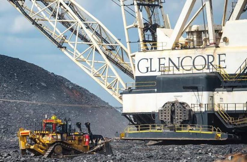 Une plateforme de Glencore 