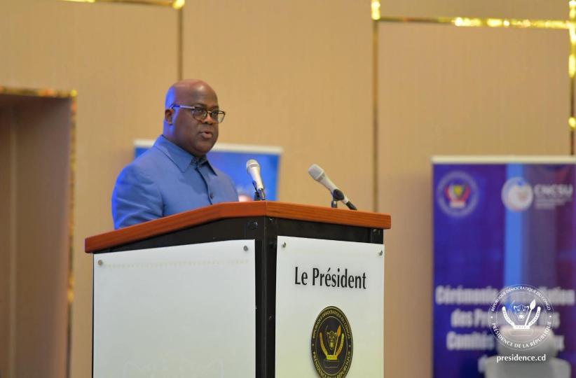 Félix Tshisekedi, président de la RDC