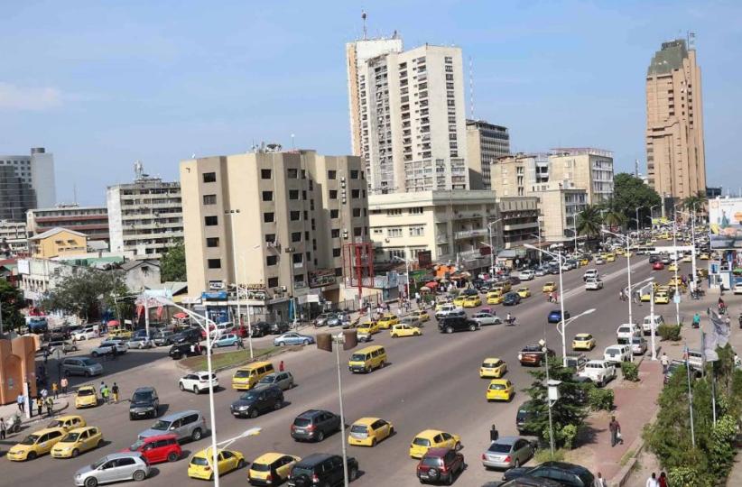 La ville de Kinshasa, capitale de la République démocratique du Congo