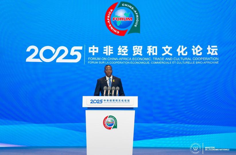 Mukoko Samba, ministre congolais de l'économie nationale 