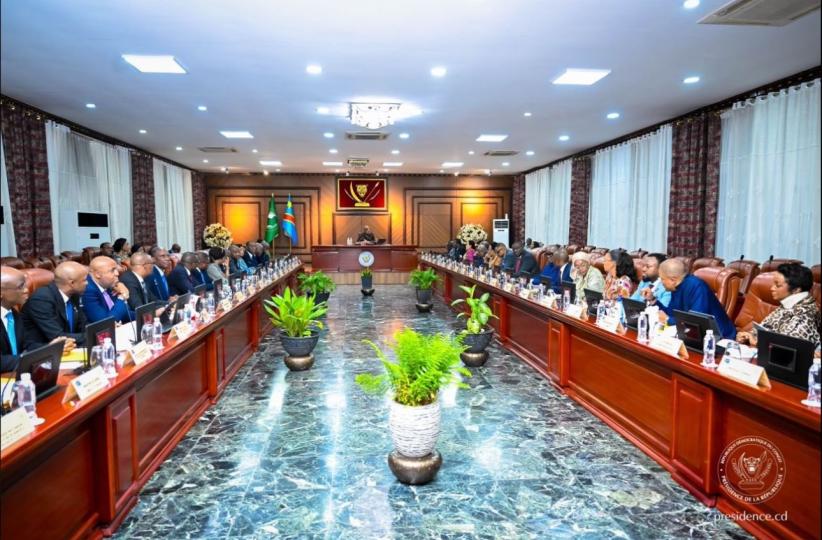 Lors de 70ième réunion du conseil de ministres de vendredi 12 decembre 2025 à Kinshasa 