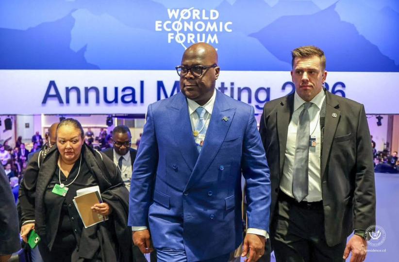 Félix Tshisekedi à Davos